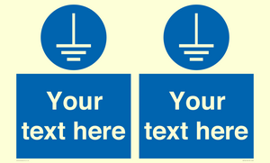 Custom Connect to Earth Sign